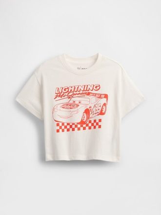 T-shirt oversize Gap × Disney per neonati e bambini piccoli con motivo Cars