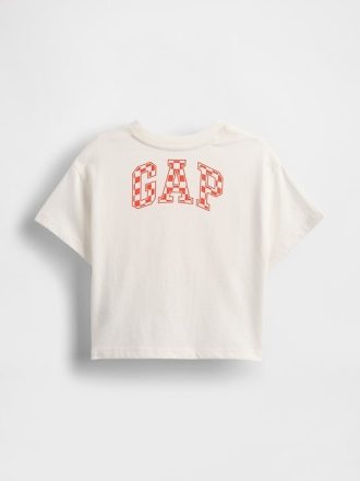 T-shirt oversize Gap × Disney per neonati e bambini piccoli con motivo Cars