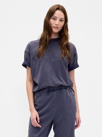 T-shirt pesante VintageSoft in cotone biologico