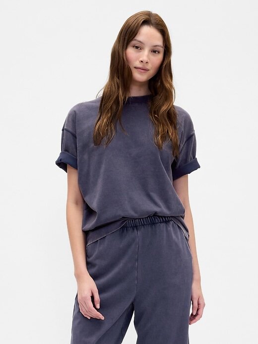 T-shirt pesante VintageSoft in cotone biologico T-shirt pesante VintageSoft in cotone biologico