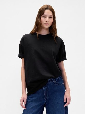T-shirt pesante VintageSoft in cotone biologico