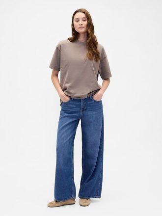 T-shirt pesante VintageSoft in cotone biologico