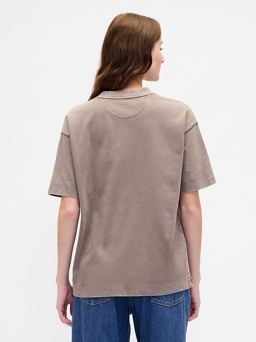 T-shirt pesante VintageSoft in cotone biologico T-shirt pesante VintageSoft in cotone biologico