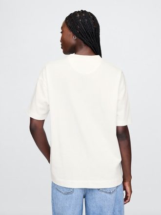 T-shirt pesante VintageSoft in cotone biologico
