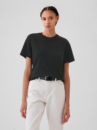 T-shirt rilassata in cotone Supima®