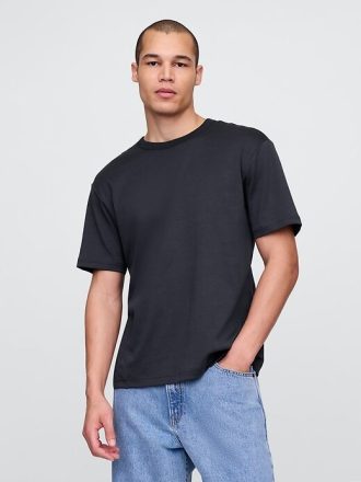 T-shirt rilassata in cotone Supima®