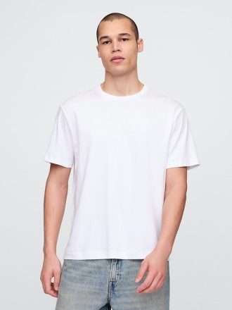 T-shirt rilassata in cotone Supima®