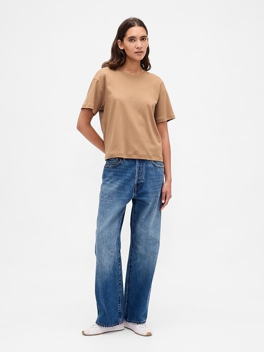 T-shirt rilassata in cotone Supima® T-shirt rilassata in cotone Supima®