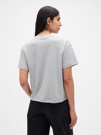 T-shirt rilassata in cotone Supima®