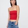 Top a tubino corto a maglia stretta
