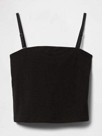 Top a tubino corto a maglia stretta