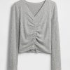 Top arricciato a coste Softspun per bambini Top arricciato a coste Softspun per bambini