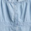 Top babydoll in denim per bambini Top babydoll in denim per bambini