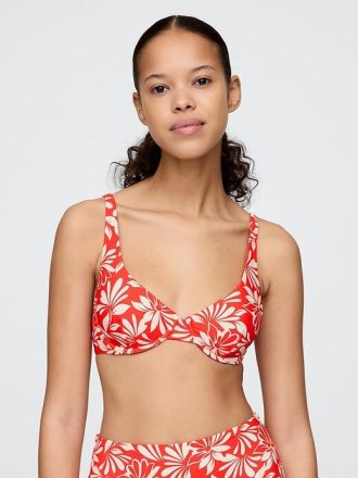 Top bikini a balconcino