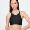 Top bikini a collo alto