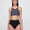 Top bikini a collo alto Top bikini a collo alto