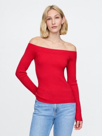 Top con spalle scoperte
