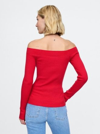 Top con spalle scoperte