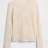 Top in pizzo trasparente