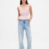 Top peplo con pizzo Top peplo con pizzo