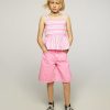 Top peplo in popeline per bambini Top peplo in popeline per bambini