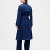 Trench in denim ultra morbido Trench in denim ultra morbido
