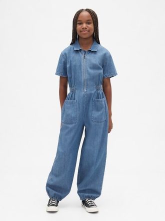 Tuta da jogging in denim per bambini