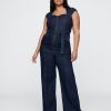 Tuta in denim Tuta in denim