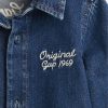 Tuta intera con logo Baby Denim Bear Tuta intera con logo Baby Denim Bear