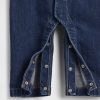 Tuta intera con logo Baby Denim Bear Tuta intera con logo Baby Denim Bear
