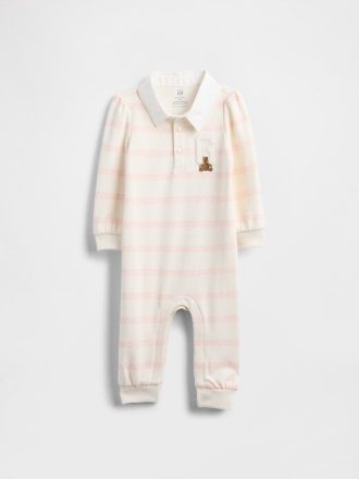 Tutina monopezzo con logo Baby VintageSoft Varsity Bear
