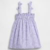 Vestito con fiocco e spalline per neonati e bambini Vestito con fiocco e spalline per neonati e bambini