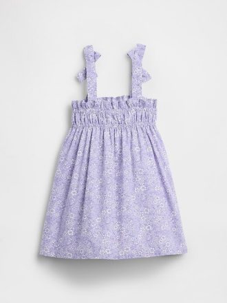 Vestito con fiocco e spalline per neonati e bambini