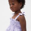 Vestito con fiocco e spalline per neonati e bambini Vestito con fiocco e spalline per neonati e bambini