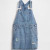Vestito scamiciato in denim per bambini Vestito scamiciato in denim per bambini