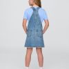 Vestito scamiciato in denim per bambini Vestito scamiciato in denim per bambini