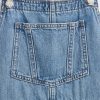 Vestito scamiciato in denim per bambini Vestito scamiciato in denim per bambini